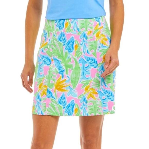 IBKUL Allison Print Knit Golf Skort Small S - Picture 1 of 7